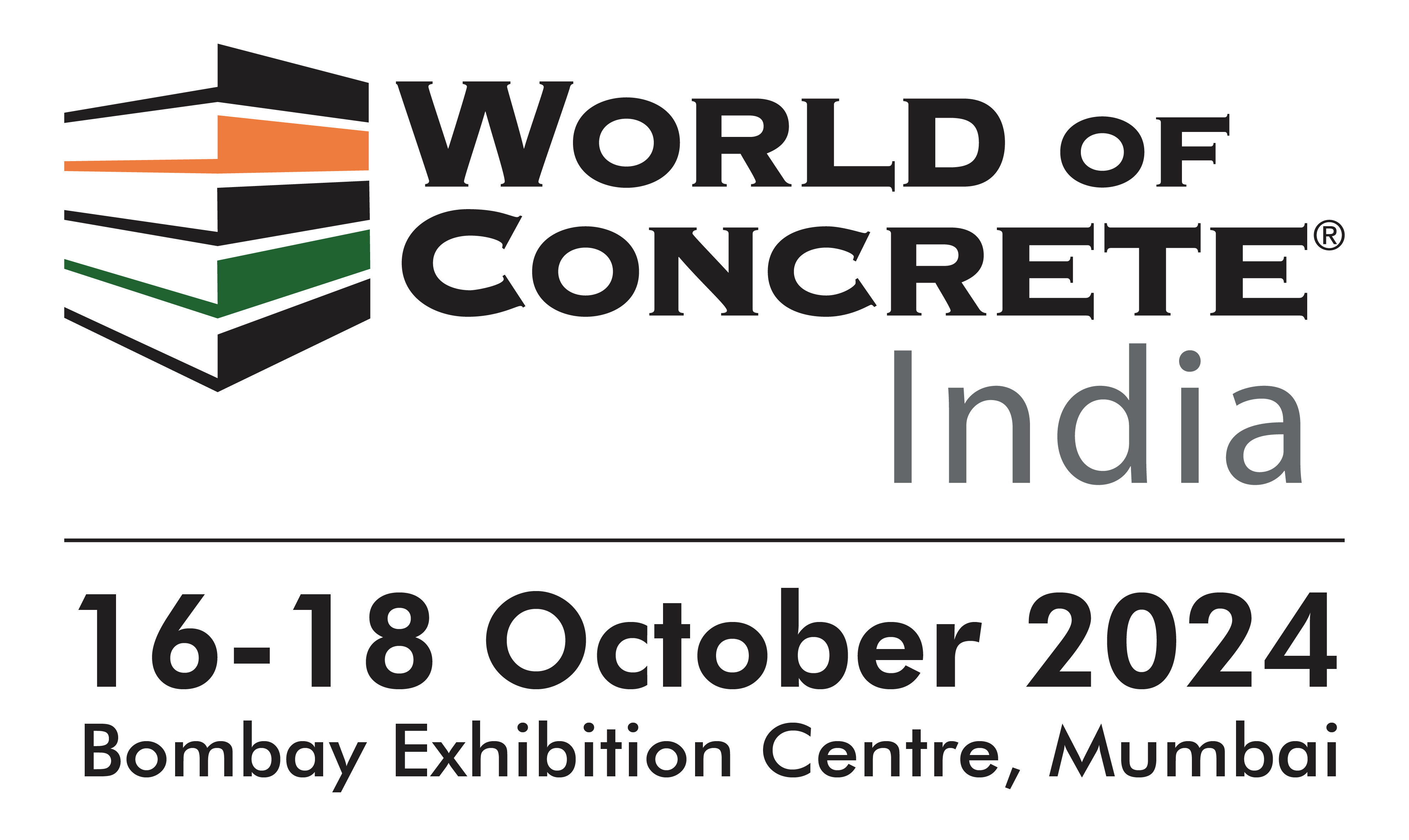 World Of Concrete India Logo